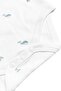 Aqua 100% Organic Cotton Baby Short Sleeve Bodysuit - 4