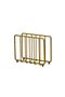 Matte Gold Cage Napkin Holder Napkin Stand Cafe Restaurant Hotel Decorative Stainless Metal - 3