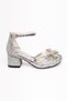 Sparkly and Stoned Bowknot Girls' Heeled Evening Dress Shoes - 4