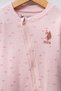 U.S. Polo Assn Baby Girl Pink Jumpsuit - 2
