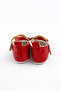 Shiny Patent Leather Ballerina Orthopedic Sole First Step Shoes - 6