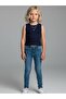 Girl's Ribbed Cotton Crop Top - 2
