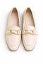 Women's Double Eye Buckle Detailed Ballerina Flats Lightweight Comfortable Sole Daily Shoes Ballerina Flats - 5
