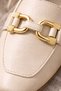 Women's Double Eye Buckle Detailed Ballerina Flats Lightweight Comfortable Sole Daily Shoes Ballerina Flats - 2