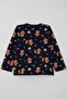 Baby Boy Pajama Set with Christmas Themed Cookie Man Pattern, 9 Months-3 Years, Navy Blue - 7