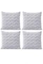 Plush Decorative Throw Pillow Cover Nordic Zigzag-Herringbone Set of 2 / 4 42X42 cm - 2