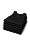 6-Pack Silver Men's Ribana Sports Rambo Undershirt 4019 - 4