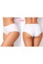 Women's Panties, Women's High Waist Bato Panties Pack of 7 White - 3