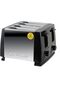 4-Piece Bread Toaster – 1500W Dual-Side Heating (Black) - 8