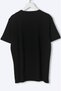 Men's Black T-Shirt with Minimal Football Ball Embroidery, 100% Cotton, Regular Fit, Sports Casual Basic T-Shirt - Basic Sports Football Player Black T-Shirt - 3