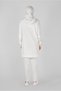 Stone Lace Satin Combined Knitted Tunic 41486 - 3
