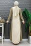 WOMEN'S MINK TWO COLOR Rhinestone DRESS T 8483 - 3