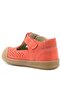 Shaun Genuine Leather Orange Velcro Anatomical Baby Sandals - 4