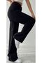 Jakarta Lycra Loose Women's Black Super High Waist Loose Leg Denim Jeans - 3