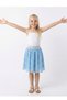 Girl's Skirt with Lace, Elastic Waist and Glitter, Stylish Design for Special Occasions and Holidays, October 29, April 23 - 3