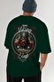 Thor 2 Back Printed Green Oversize T-Shirt Men's Women's Cotton Crew Neck T-Shirt - 7
