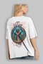 Surtr Back Printed White Oversize T-Shirt Men Women Cotton Crew Neck T-Shirt - 3