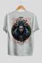 Viking Mythology 18 Back Printed White Oversize T-Shirt Men Women Cotton Crew Neck T-Shirt - 2