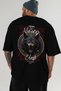Viking Mythology 27 Back Printed Black Oversize T-Shirt Men Women Cotton Crewneck Tshirt - 6