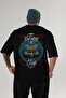 Thor Back Printed Black Oversize T-Shirt Men Women Cotton Crew Neck T-Shirt