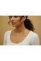 Starry Italian Flat Steel Necklace