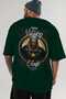 Viking Mythology 14 Back Printed Green Oversize T-Shirt Men Women Cotton Crewneck Tshirt - 6