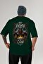 Thor 1 Back Printed Green Oversize T-Shirt Men Women Cotton Crew Neck T-Shirt