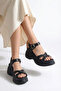 Vesper Flora Women's Sandals 0012919 Black