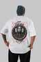 Viking Mythology 23 Back Printed White Oversize T-Shirt Men Women Cotton Crewneck Tshirt