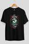 Viking Mythology 26 Pre-Printed Black Oversize T-Shirt Men Women Cotton Crew Neck T-Shirt