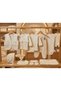 Unisex 10-Piece Hospital Discharge Bodysuit Set with Bird Design - 100% Cotton - 2