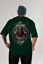 Thor 2 Back Printed Green Oversize T-Shirt Men's Women's Cotton Crew Neck T-Shirt