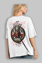 Thor 2 Back Printed White Oversize T-Shirt Men Women Cotton Crew Neck T-Shirt - 3