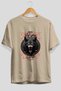 Viking Mythology 27 Pre-Printed Beige Oversize T-Shirt Men Women Cotton Crew Neck T-Shirt
