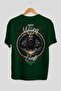 Viking Mythology 7 Back Printed Green Oversize T-Shirt Men Women Cotton Crewneck Tshirt - 2
