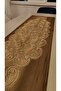 Damla Runner Living Room Coffee Table Tablecloth French Laced Dowry Box Bronze - 3