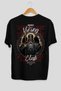 Odin 1 Back Printed Black Oversize T-Shirt Men Women Cotton Crew Neck T-Shirt - 2