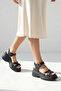 Vesper Flora Women's Sandals 0012919 Black - 3