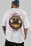 Viking Mythology 3 Back Printed White Oversize T-Shirt Men Women Cotton Crew Neck T-Shirt - 5