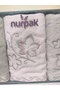 Çınar Bamboo Embroidered Boxed 6 Pieces 50X90 Hand Towels - 4