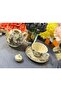 Esterhomedecor Porcelain Teapot and Teacup Set - 5
