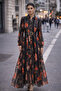 Special Design Modest Dress, lined inside, Stylish Modern Belted Dress