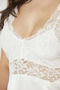 4045 Velvet Satin Lace Nightgown and Dressing Gown Set - 7