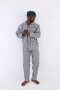 Kocabey 4007 Long Sleeve Striped Gaffur Men's Pajama Set - 5