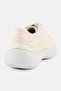 Women Fluctis Lace Up Sneakers, Cream - 2