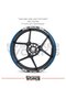 Rks Wheel Compatible Sticker Wheel Outer Strip Set of 16 Stickers