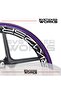Rks Srk125R Sticker Set of 24 Stickers for Inner Wheel Lettering and Outer Stripe - 2