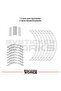 Rks Srk125R Sticker Set of 24 Stickers for Inner Wheel Lettering and Outer Stripe - 3