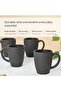 Earth Friendly Classic Cup | Made with Rice Husk | Microwave Safe | 300 ml | Set of 4 - 4