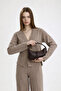 Women's Mini Aura Hand and Shoulder Bag Bitter Brown - 6